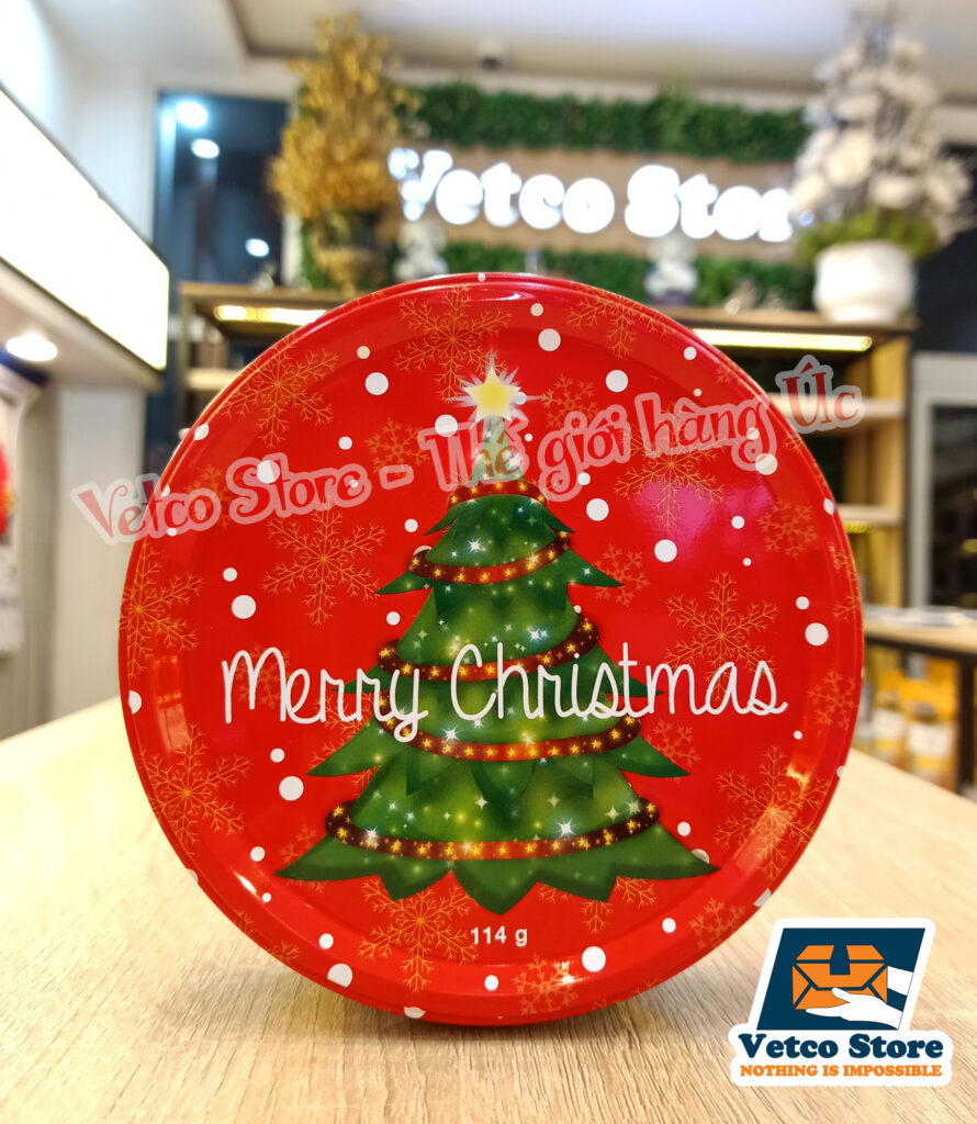 Bánh quy Merry Christmas 114g - Vetco Store - Thế Giới Hàng Úc
