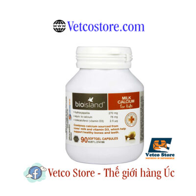 BioIsland milk calcium 90caps 1