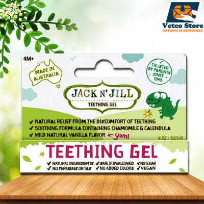 Teething Gel Jack N'Jill 15g cho trẻ trên 4 tháng