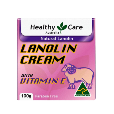 Kem nhau thai cừu Lanolin và Vitamin E Healthy Care 100g 2