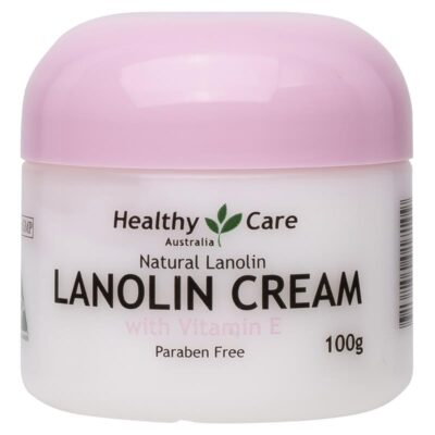 Kem nhau thai cừu Lanolin và Vitamin E Healthy Care 100g 3