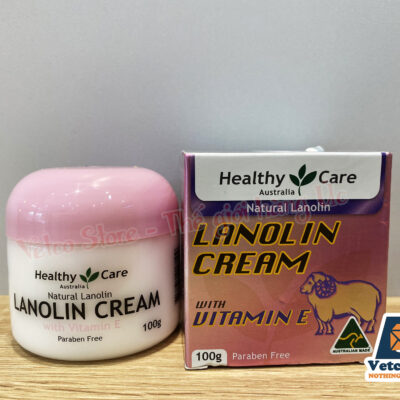 Kem nhau thai cừu Lanolin và Vitamin E Healthy Care 100g 4