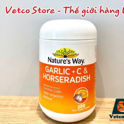 Natures Way Garlic C Horseradish 200v 3 jpg