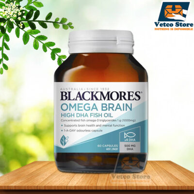 Blackmores Omega Brain High DHA Fish Oil 60 Viên